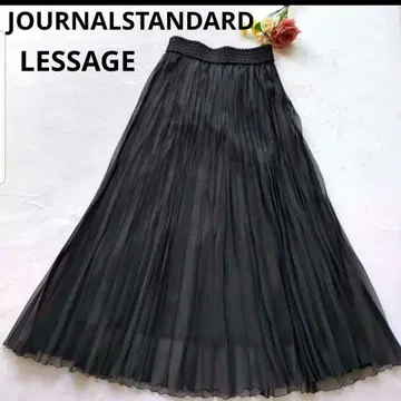 LESSAGE JOURNAL STANDARD 리사지 플리츠 스커트