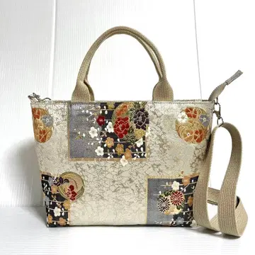 후쿠로 오비 리메이크 2웨이 중 토트백