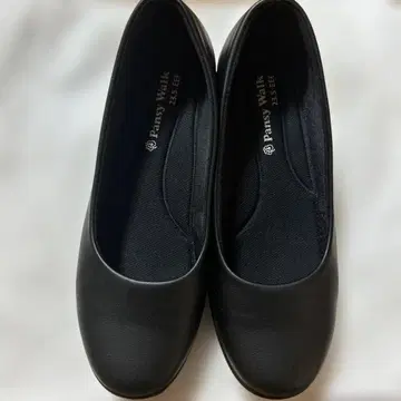 Pansy Walk 블랙 플랫슈즈 23.5cm
