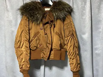 azul by moussy 밀리터리 자켓 N2B 브라운 M 사이즈 중고