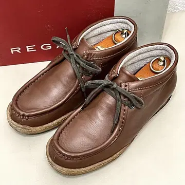 [ 고품질 ] REGAL 리갈 티롤리안 슈즈 브라운 24 가죽 신발