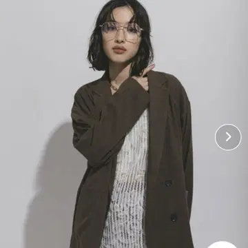 LEPSIM 허니콤 도비 자켓 카키 브라운