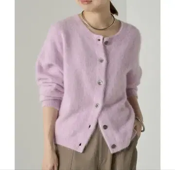 Loungedress FUR 캐시미어 2WAY 니트 가디건