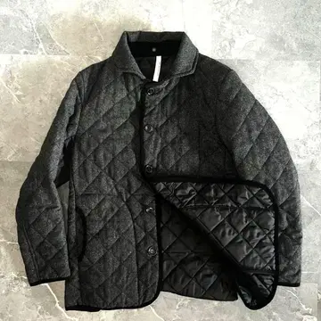 새상품급 어반 리서치 퀼팅 자켓 울 충전솜 코듀로이