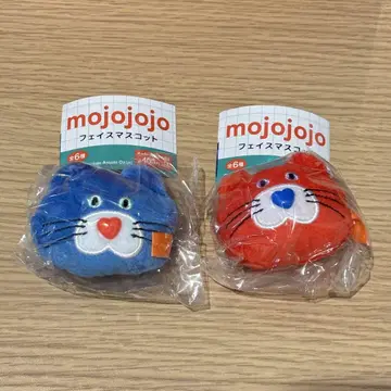 mojojojo 페이스 마스코트 고양이 2세트