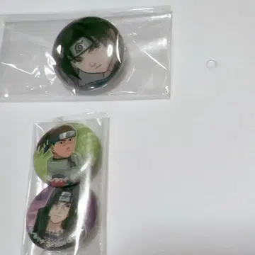 NARUTO 사스케 이타치 돌고래 캔뱃지 레트로