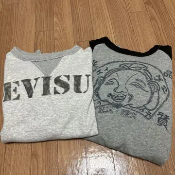 EVISU 맨투맨 롱T
