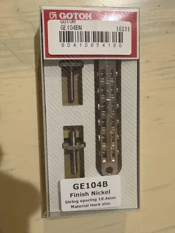 GOTOH GE104B 브릿지 니켈 마감
