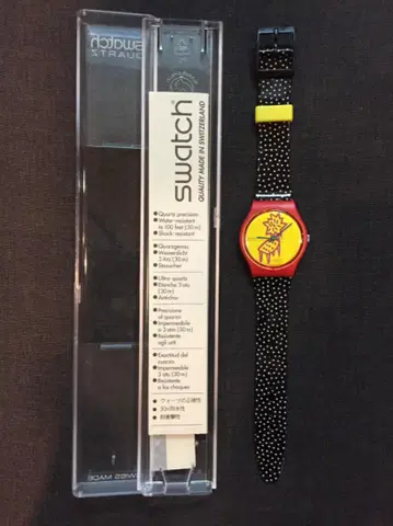 Swatch 1993년 DOTCHAIR GR115 스와치 손목시계