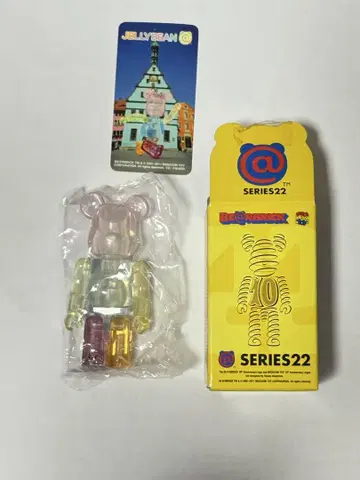 BE@RBRICK JELLYBEAN 파스텔 컬러 100% 시리즈 22