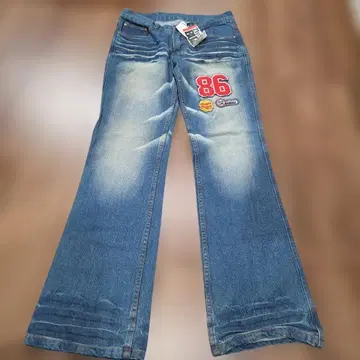 버즈 스판키 데님 팬츠 청바지 서프계 남성용 y2k 헤이세이 갸루