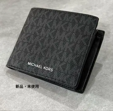 새상품 마이클코어스 MICHAEL KORS 블랙 남성용 접이식 지갑