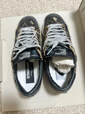goldengoose spa 스니커즈 레오파드 여성용