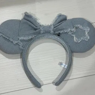 미니 데님 머리띠 당일 발송