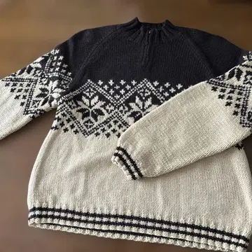 J. Crew 제이크루 니트 스웨터 브라운 x 크림