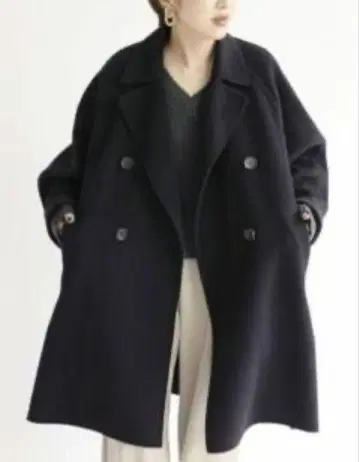 슈퍼 160 더블 페이스 오버코트