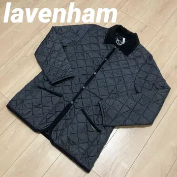 라벤햄 퀼팅 자켓 L 블랙 영국