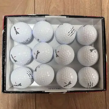 [ 미사용 ] SRIXON 골프공 XmaX (12개) 화이트 상자 없음