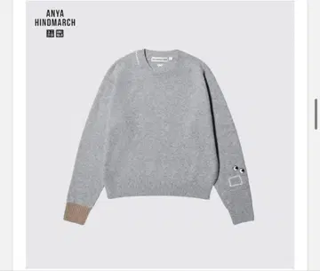 UNIQLO x ANYA HINDMARCH 프리미엄 라무 크루넥 스웨터