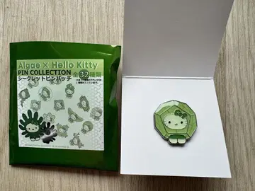 오사카 간사이 만박 일본관 조류 헬로키티 핀배지