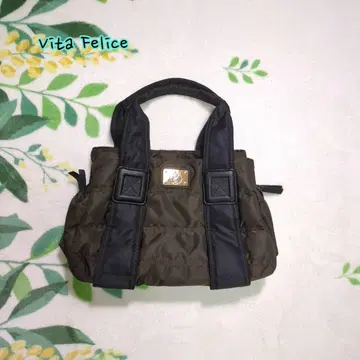 Vita Felice 비타펠리체 퀼팅 토트백 브라운