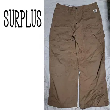SURPLUS 베이지 페인터 팬츠 32 (81cm)