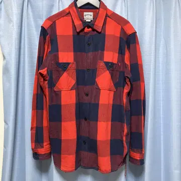 [새상품급] HOUSTON/휴스턴 플란넬 셔츠 XXL 사이즈