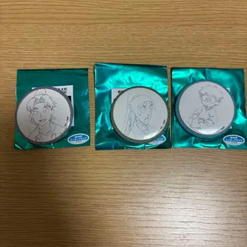 닌타마 란타로 체험전 원화 캔 배지 3종