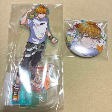 니지산지 우사미 리토 아크릴 스탠드 니지 페스 키 비주얼 캔뱃지