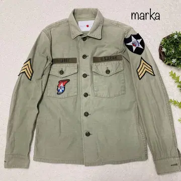 marka 마카 밀리터리 셔츠 미군 미군 도메스틱 브랜드 와펜