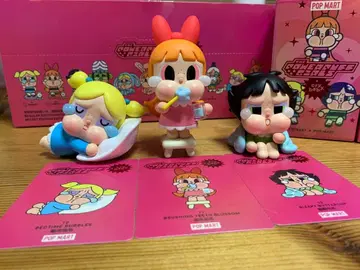 크라이 베이비 파워퍼프걸스 피규어 3체 세트