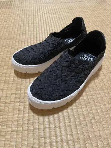 미사용 5656 밴딩 밴딩 통굽 슬립온 스니커즈 M 23~23.5cm