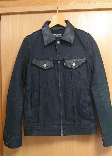 RUDE GALLERY 호스 가죽 데님 자켓 사이즈 2