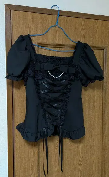 AVENCHUMU Ribbon lace up corset tops