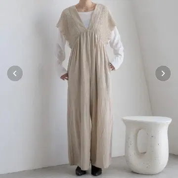 로리즈팜 셔링 벨로아 점프수트