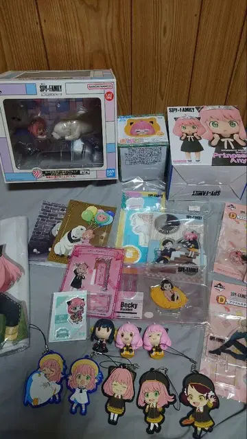 SPY x FAMILY 묶음 판매 아냐 피규어 제일복권