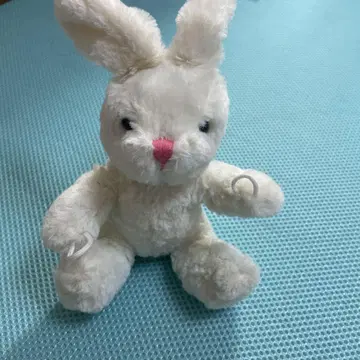 토끼 봉제 인형 화이트