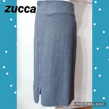 거의 새상품 주카 롱 타이트 스커트 zucca