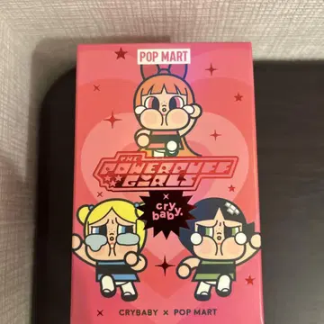 POPMART CRYBABY 파워퍼프걸