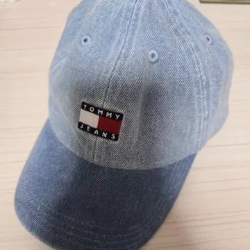 tommyjeans 타미힐피거 헤리티지 데님 캡 데님 캡