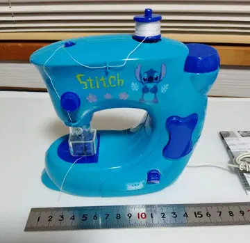 Stitch 미니미싱 파랑 발 페달 포함