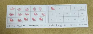 애니카페 애니메이트 카페 포인트 카드