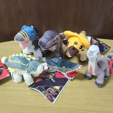 쥬라기 월드 부활의 대지 마스코트 6종 세트