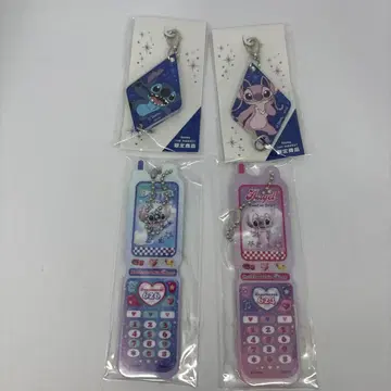 스티치 엔젤 아크릴 키링 세트
