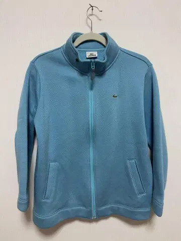 LACOSTE 라이트 블루 집업 트레이닝복 42