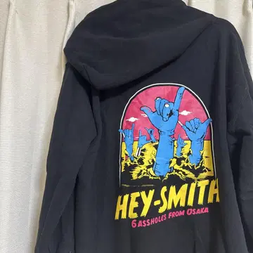 [ HEY-SMITH ] Hand Pullover Hoodie A