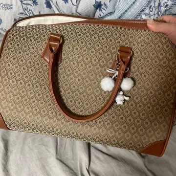 MOUSSY 베이지 핸드백 프리 사이즈