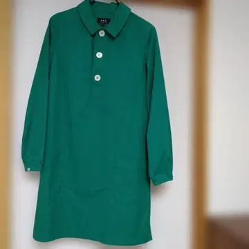 A.P.C. 그린 셔츠 원피스 XS