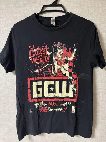 이토 마키 GCW 해외 모델 티셔츠