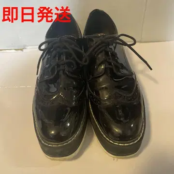 ZARA 옥스퍼드 윙팁 샤크 밑창 38